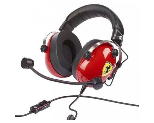 Thrustmaster T.Racing Auriculares Diadema Conector de 3,5 mm Negro, Rojo, Acero inoxidable, Amarillo