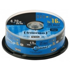 Tarrina dvd+r virgenes intenso 4.7gb 16x