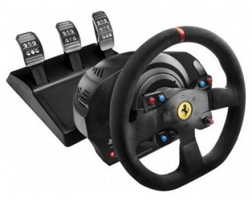 THRUSTMASTER VOLANTE + PEDALES T300 FERRARI INTEGRAL ALCANTARA EDITION PARA PS3/PS4/PC (4160652)