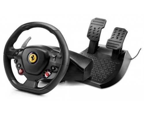 Thrustmaster T80 Ferrari 488 GTB Edition Negro Volante + Pedales Digital PlayStation 4