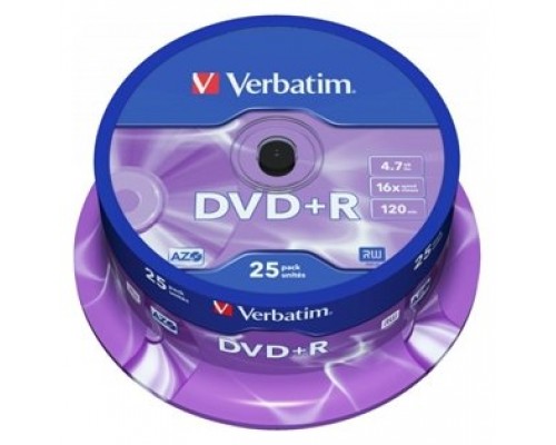 VERBATIM-DVD+R 4.7GB 25U