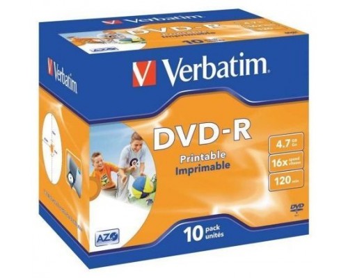 DVD-R VERBATIM 4.7GB 10U IMP