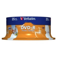 DVD-R 4.7 16X LATA 25 IMPRIMIBLE