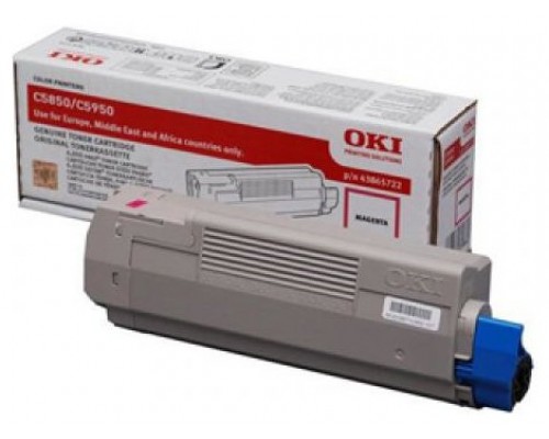 OKI C-5850/5950/MC560 Toner Magenta 6k