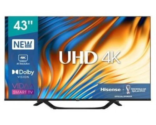 Tv hisense 43pulgadas led 4k uhd