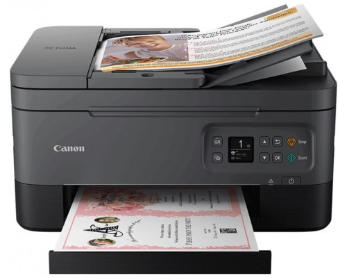 IMPRESORA CANON PIXMA TS7450A MULTIFUNCION INYECCION COLOR WIFI DUPLEX NEGRO