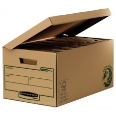 Pack de 10. CONTENEDOR ARCHIVO TAPA FIJA BANKERS BOX 4472205 [min10]