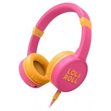 Auriculares micro energy sistem lol&roll pink