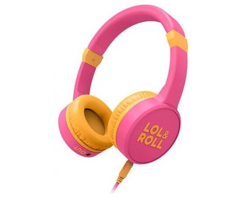 Auriculares micro energy sistem lol&roll pink