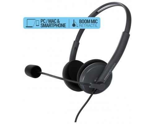 Energy Sistem Auricular Anthracite PC/Mac/Móvil