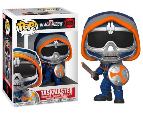 Funko pop marvel viuda negra taskmaster