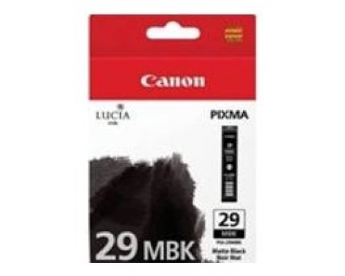 Cartucho tinta canon pgi - 29mbk negro mate