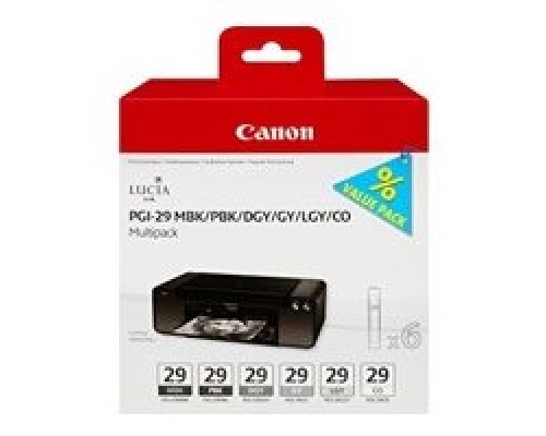 Multipack canon pgi - 29 mbk pbk dgy