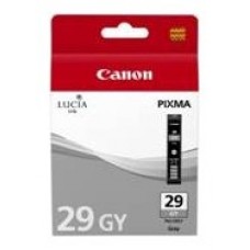 Cartucho tinta canon pgi - 29gy gris pixma