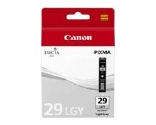 Cartucho tinta canon pgi - 29lgy gris claro