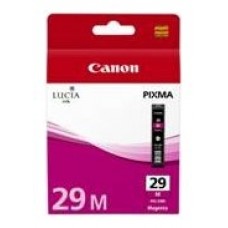 Cartucho tinta canon pgi - 29m magenta pixma