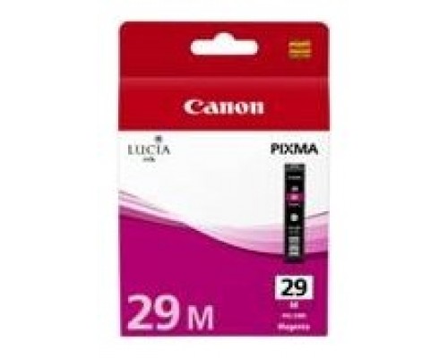 Cartucho tinta canon pgi - 29m magenta pixma