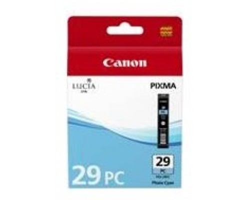 Cartucho tinta canon pgi - 29pc photo cian