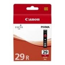 Cartucho tinta canon pgi - 29r rojo pixma