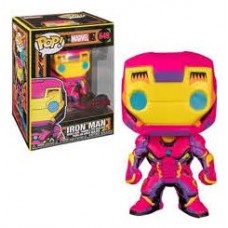 Funko pop marvel black light ironman