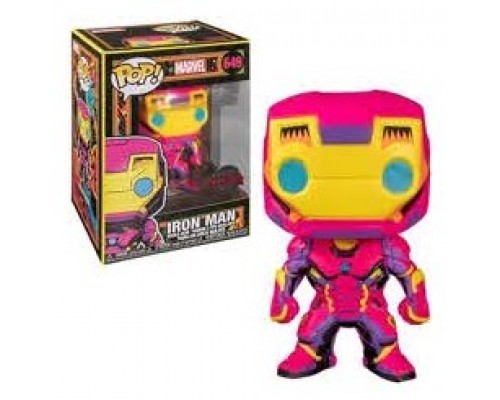 Funko pop marvel black light ironman