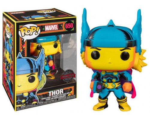 Funko pop marvel black light thor