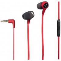 HP HyperX Cloud Auriculares Alámbrico Dentro de oído Juego Negro, Rojo