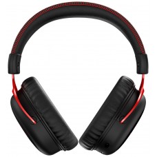 HP HyperX Cloud II Wireless Auriculares Inalámbrico Diadema Juego Negro, Rojo