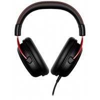 HP HyperX Cloud II Auriculares Alámbrico Diadema Juego Negro, Rojo