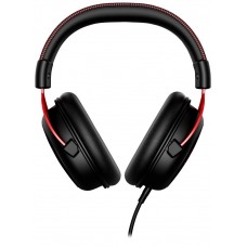 HP HyperX Cloud II Auriculares Alámbrico Diadema Juego Negro, Rojo