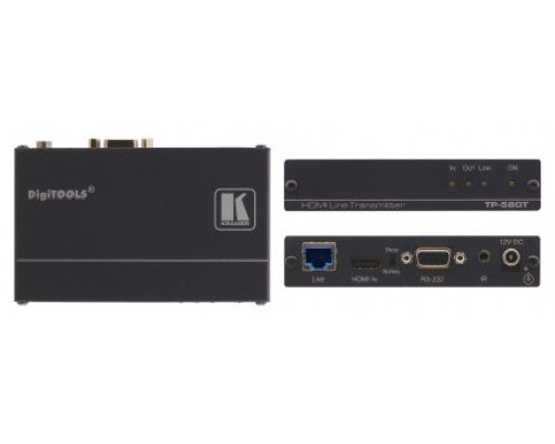 KRAMER AVSM 4K60 4:4:4 HDMI EXTENDER WITH USB, RS–232, & IR OVER LONG–REACH HDBASET 3.0 - EXT3-TR (50-80572390)