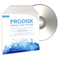 Sobres Plastico CD DVD (Pack 100unds) Prodisk