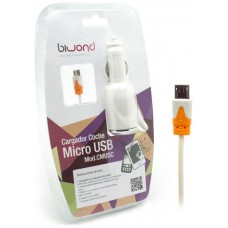 Cargador coche Micro USB 2.1A Biwond