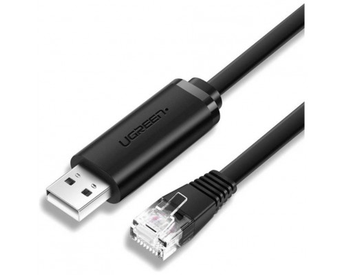 Cable USB a Ethernet RJ45 UGREEN 1.5m Negro