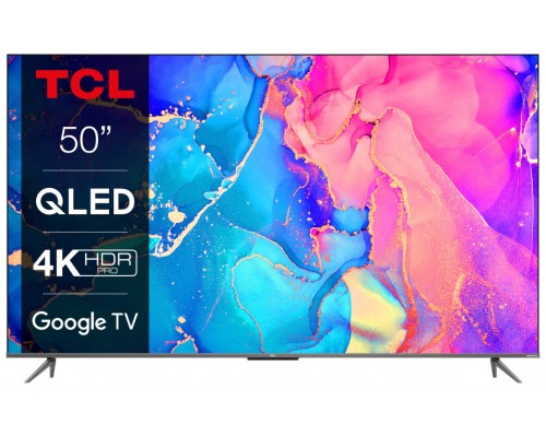 TCL 50C631 TV 50" 4K QLED STVAnd USB 3XHDMI