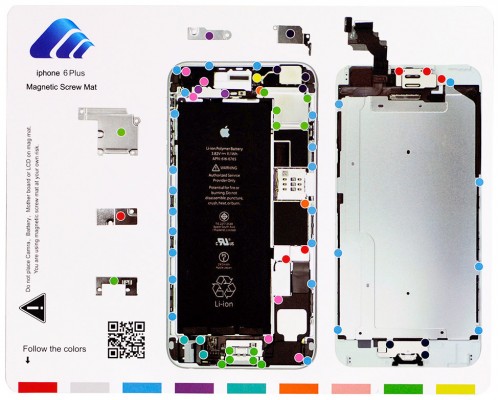 Alfombrilla Magnética Despiece Iphone 6 Plus