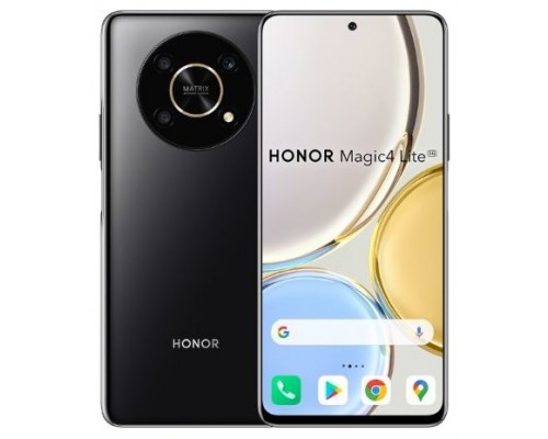 Honor Magic 4 Lite 5G 8/256GB, Magic UI, black 17,3 cm (6.81") SIM doble Android 12 USB Tipo C 8 GB 4500 mAh Negro