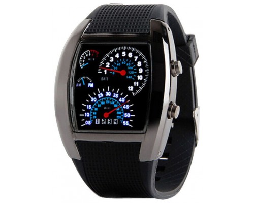 Reloj Digital Sport LED Negro