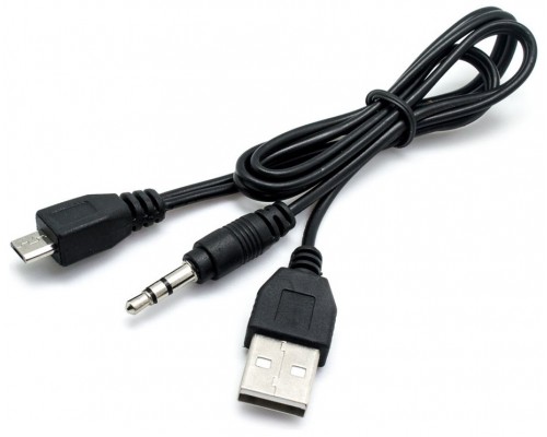 Cable USB - Jack 3.5mm - Micro USB 50cm (Joybox)