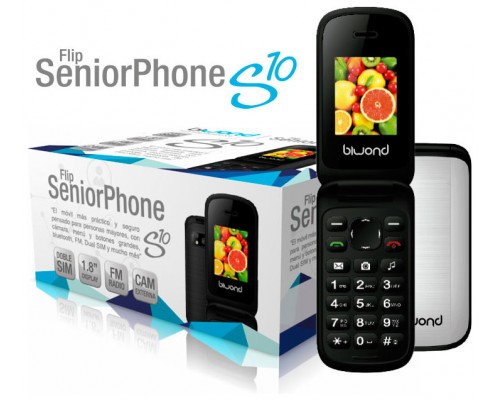 Teléfono Biwond S10 Dual SIM SeniorPhone Blanco