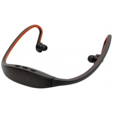 Auricular Diadema Sport MP3+Radio FM Rojo