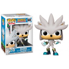 Funko pop sega sonic 30th silver