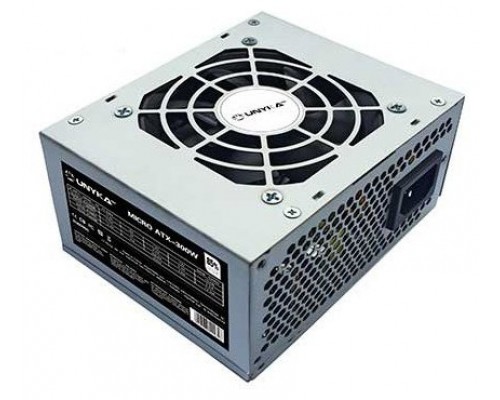 FUENTE DE ALIMENTACION UNYKAch SFX 52002 300W 85% DE EFICIENCIA ENERGETICA APFC ACTIVO VENTILADOR 80mm SILENCIOSO