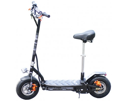 CityStreet 1000W/48V/9aH/Litio Negro Gran-Scooter