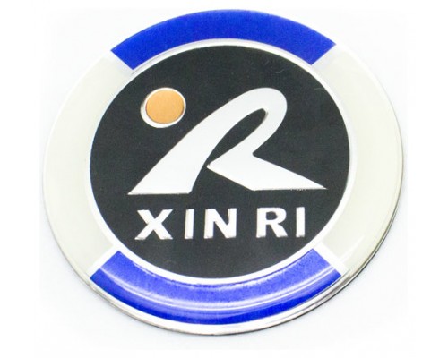 Pegatina Xin Ri Sunra Azul 30mm