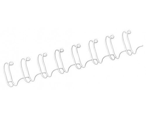 PACK 100 WIRES 8 MM. BLANCO FELLOWES 53258