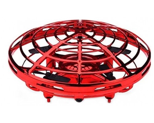 JUGUETE INTERACTIVO DRONE UFO ROJO