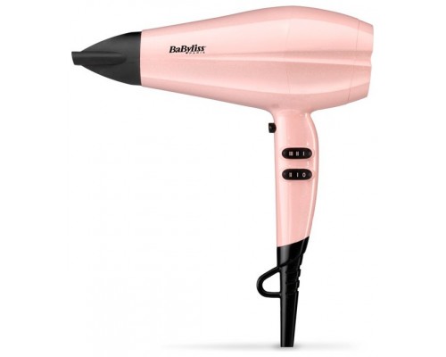 Secador de pelo BABYLISS 5337PRE Negro, Rosa 2200W