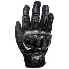 Guantes Táctiles Antideslizantes Moto Negro Talla M