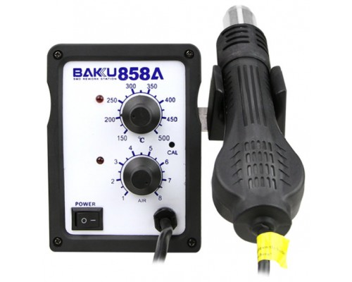 Estación de Soldadura y Pistola de Aire Caliente 700W BAKU-858A